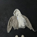 Hooded Fleece Lined Jacket