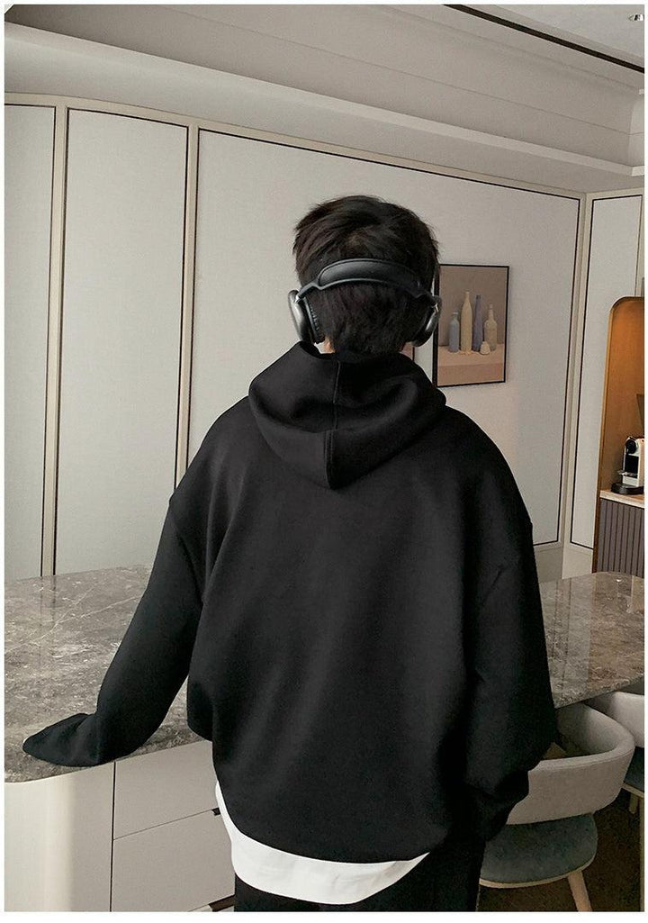 Hooded Sweatshirt Two Piece Suit