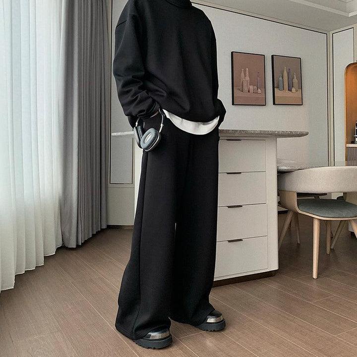 Hooded Sweatshirt Two Piece Suit