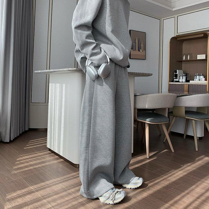 Hooded Sweatshirt Two Piece Suit