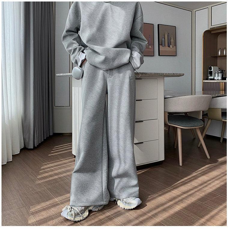Hooded Sweatshirt Two Piece Suit