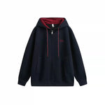 5968953360218,5968953360221,5968953360224,5968953360227, Oversized Zip Up Hooded Jacket