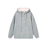 5984806113886,5984806113887,5984806113888,5984806113889, Oversized Zip Up Hooded Jacket