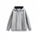 5968953360217,5968953360220,5968953360223,5968953360226, Oversized Zip Up Hooded Jacket