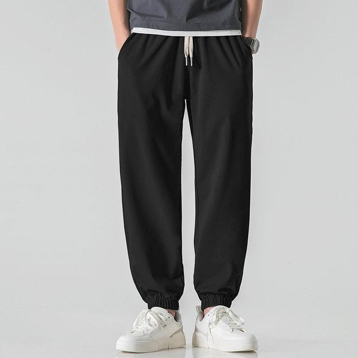 Ice Silk Beam Knit Breathable Pants