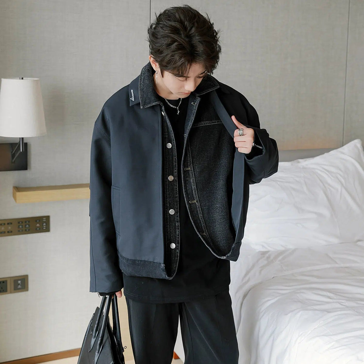 Insulated Two-piece Jacket with Snap Closure