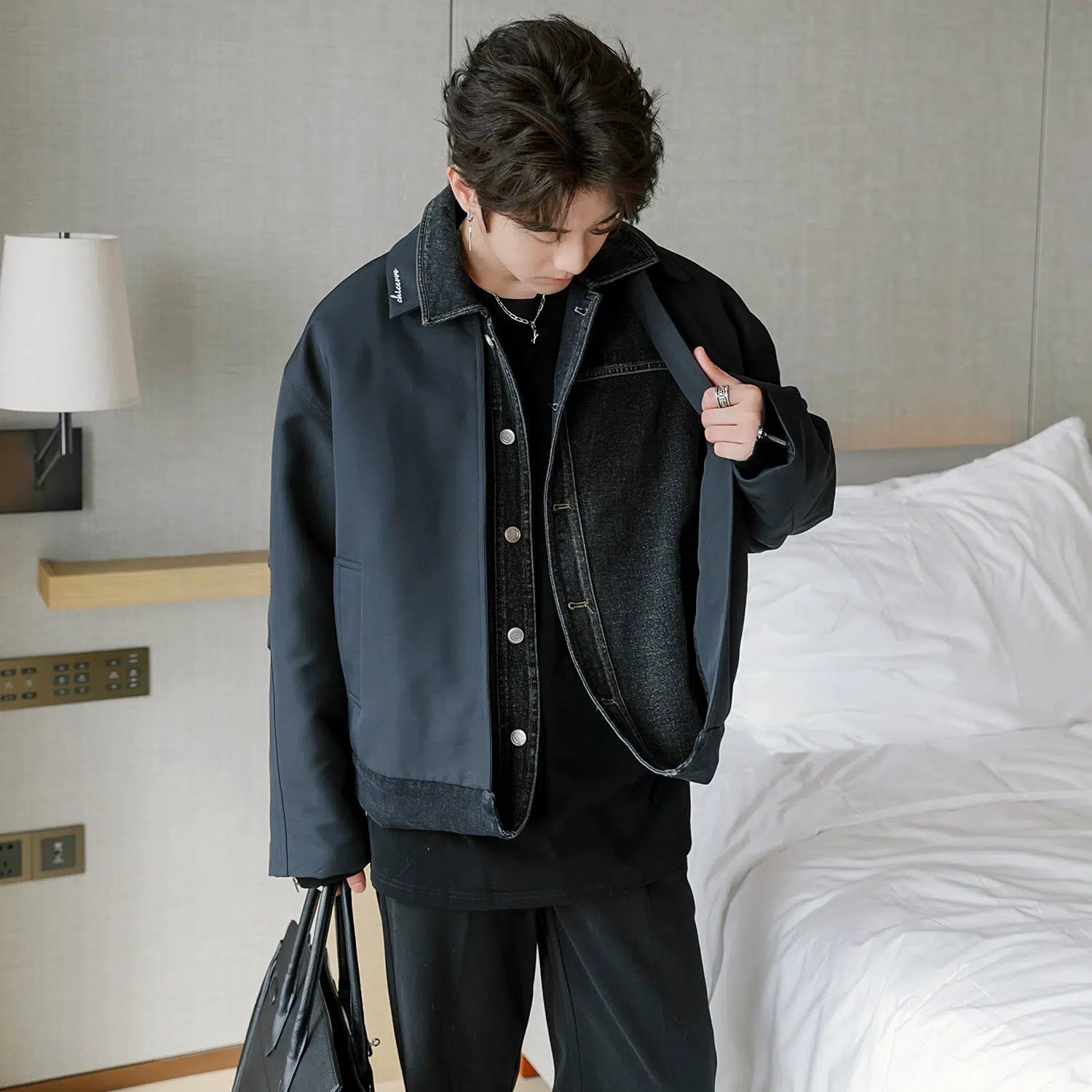 Insulated Two-piece Jacket with Snap Closure