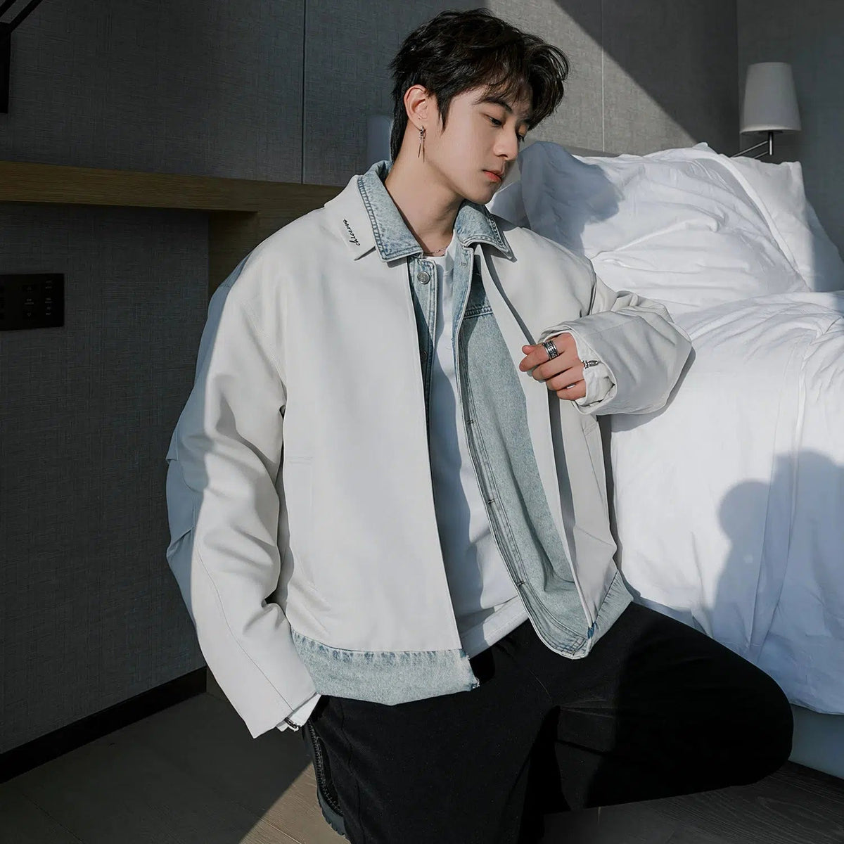 Insulated Two-piece Jacket with Snap Closure