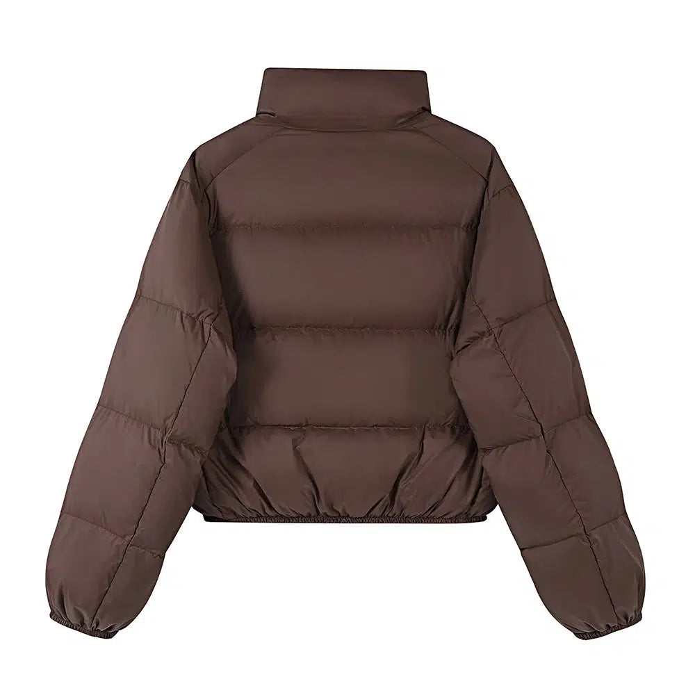 High Collar Insulated Down Jacket