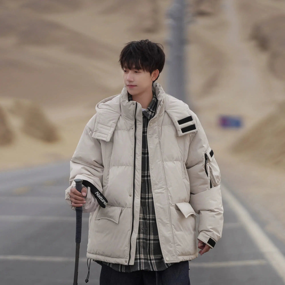 Insulated Heavy Hooded Jacket