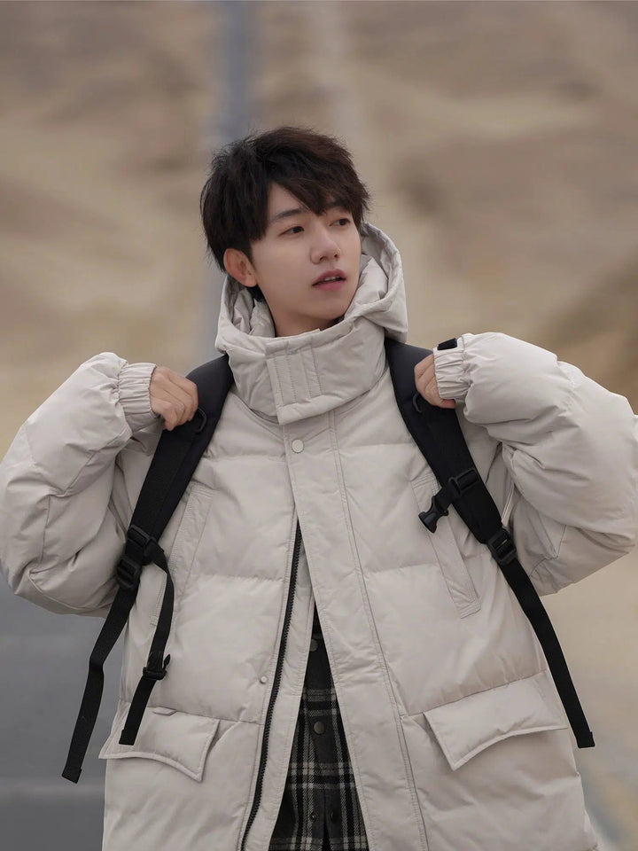 Insulated Heavy Hooded Jacket