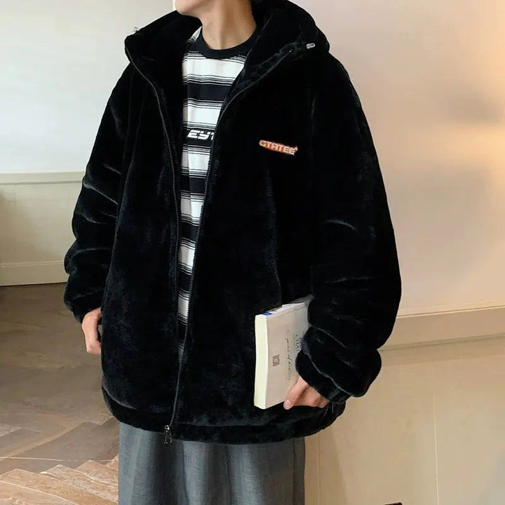 Polar Fleece Stand Collar Jacket
