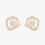 Intricate Abstract Stud Earrings