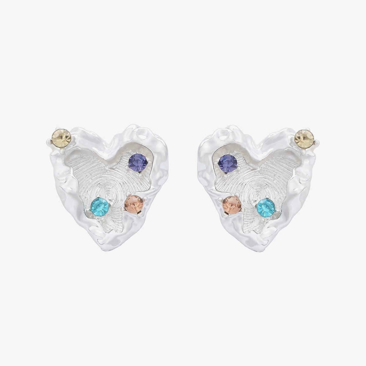 Intricate Abstract Stud Earrings