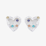 Intricate Abstract Stud Earrings