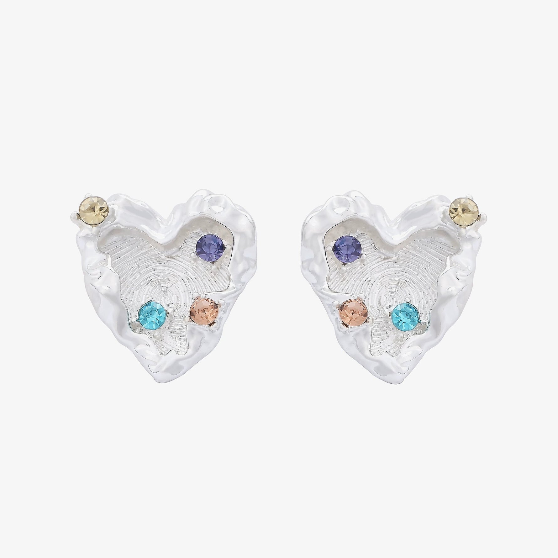Intricate Abstract Stud Earrings