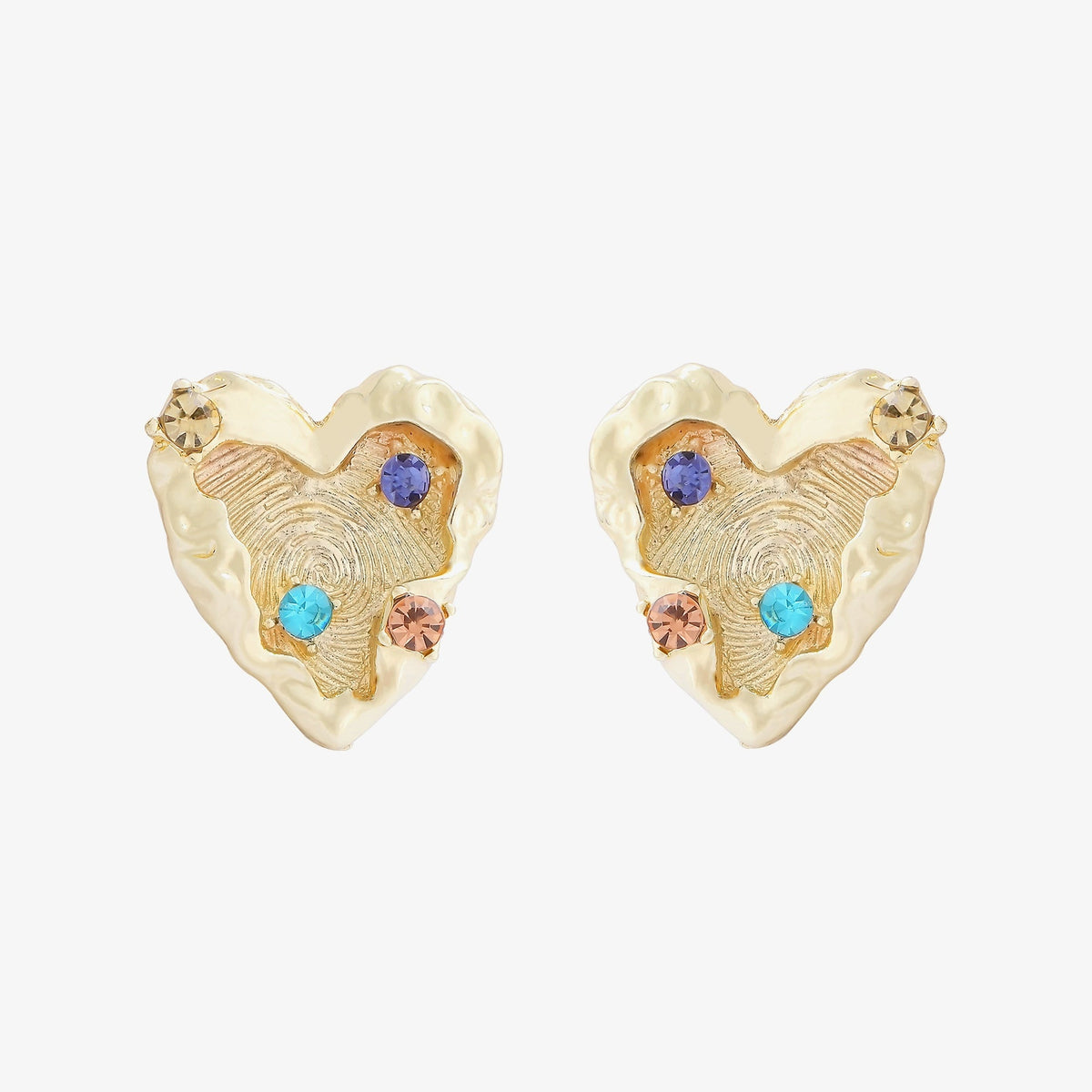 Intricate Abstract Stud Earrings
