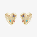 Intricate Abstract Stud Earrings