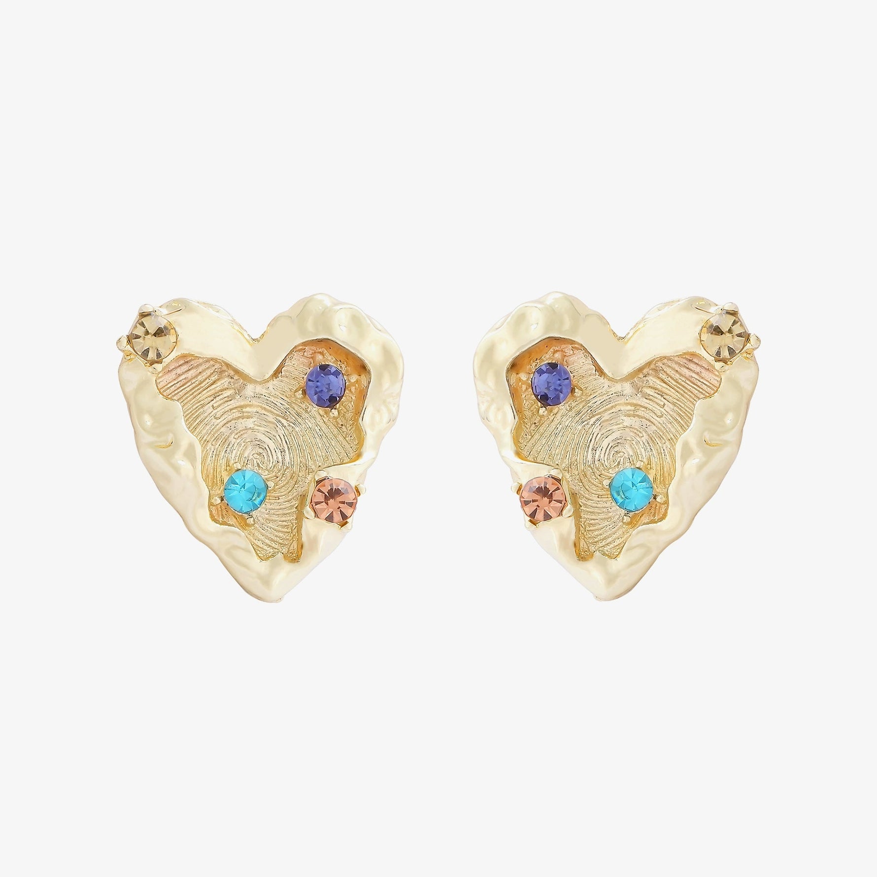Intricate Abstract Stud Earrings
