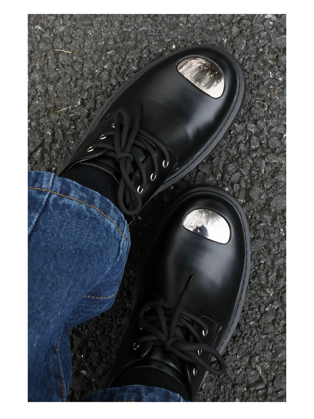 Iron Head Steel Low-top Thick-soled Boots