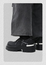 Iron Plate Denim Stitching Shoes