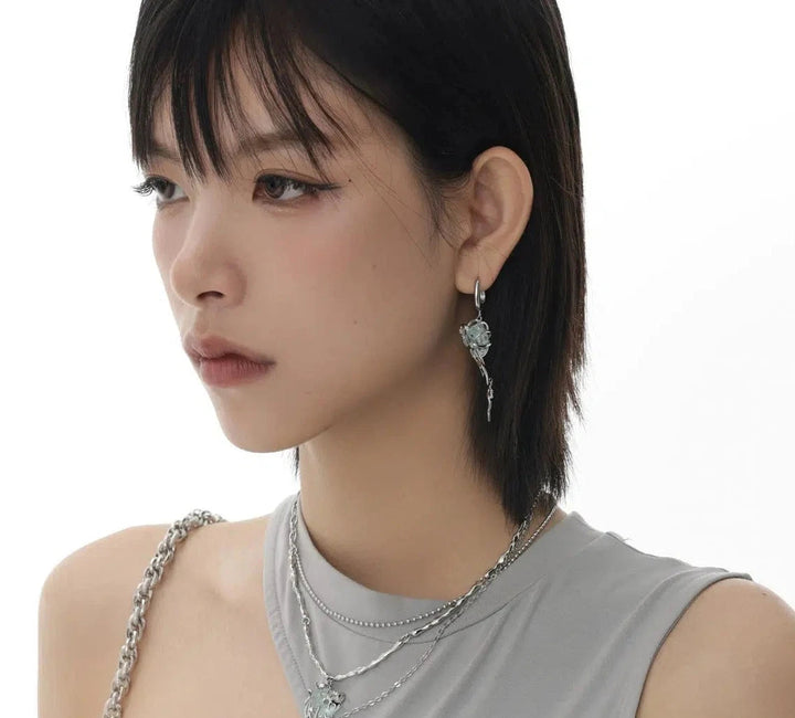 Irregular Pendant Earrings