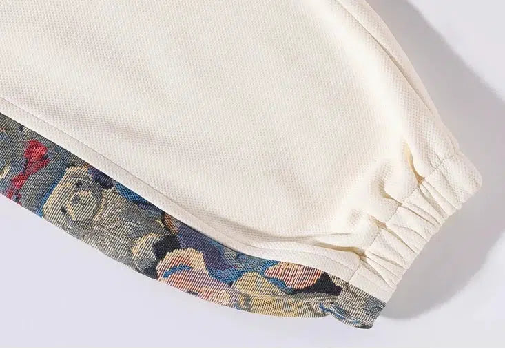 Jacquard Stitching Leggings Sports Pants