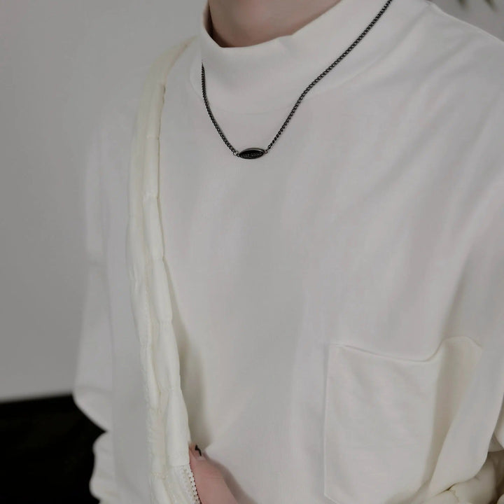 KEEP GOING Tag Necklace