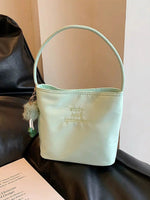 Keychain Accessory Bucket Shaped Bag