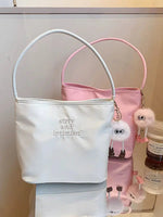 Keychain Accessory Bucket Shaped Bag
