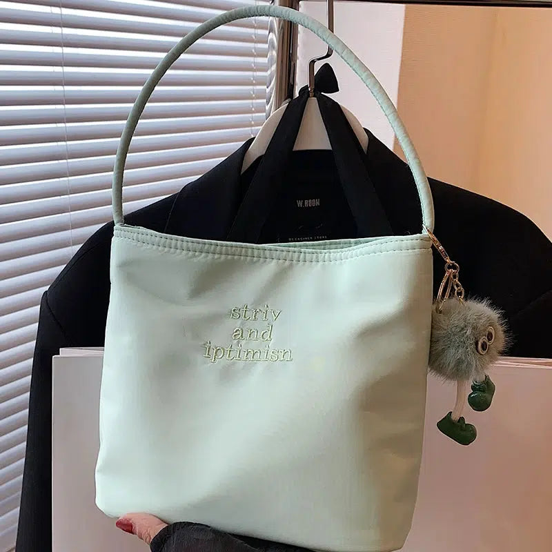 Keychain Accessory Bucket Shaped Bag