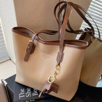 Keychain Accessory Leather Strap Tote Bag