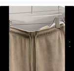 Khaki Hooded Sports Drape Suit