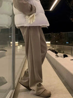 Khaki Hooded Sports Drape Suit