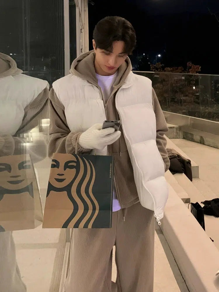 Khaki Hooded Sports Drape Suit