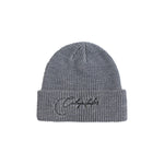 Knitted Beanie with Embroidered Logo