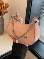 Knotted Strap Shoulder Bag