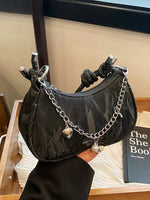 Knotted Strap Shoulder Bag