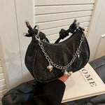 Knotted Strap Shoulder Bag