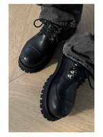 Lace-Up Casual Shoes with Chunky Sole