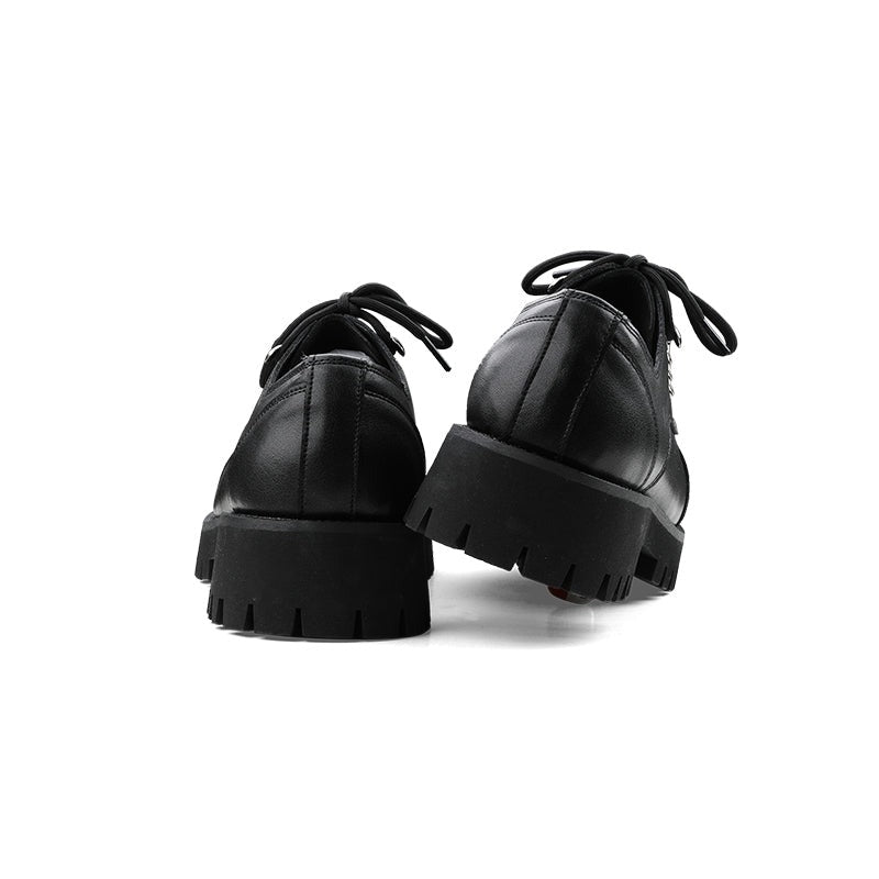 Lace-Up Casual Shoes with Chunky Sole