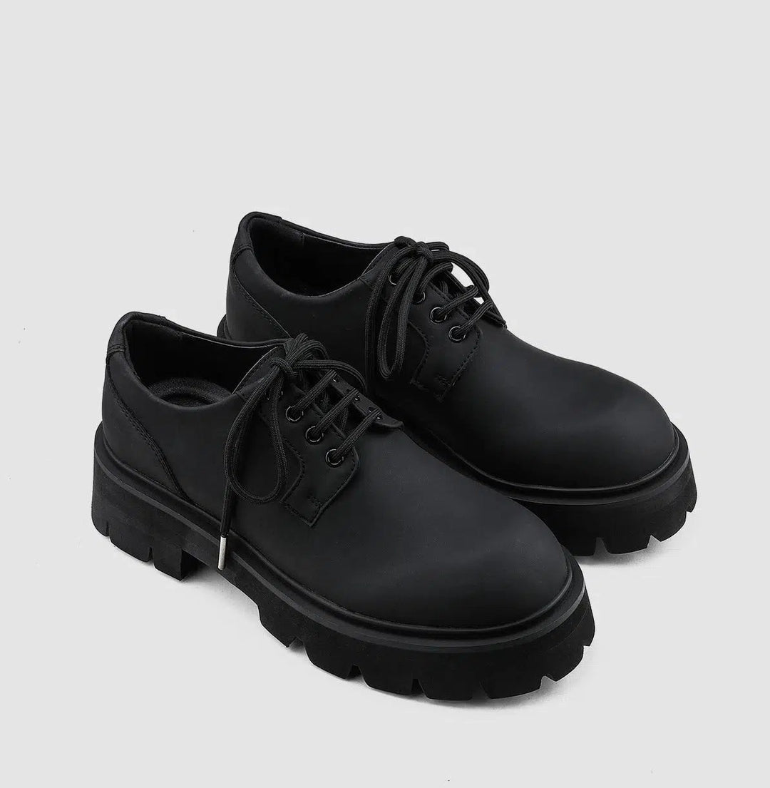 Lace-Up-Chunky-Sole-Casual-Shoes – The Korean Fashion