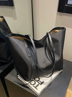 Large Capacity Leather Tote Bag