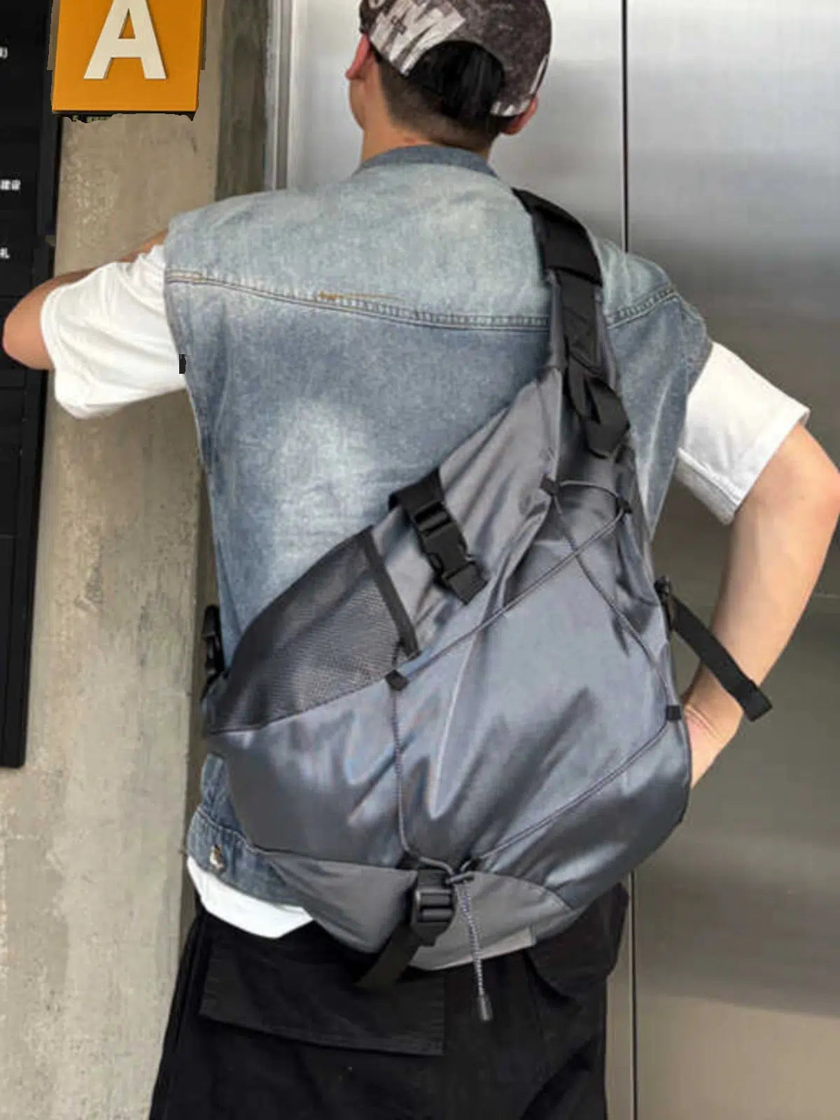 Large Capacity Sports Crossbody Bag