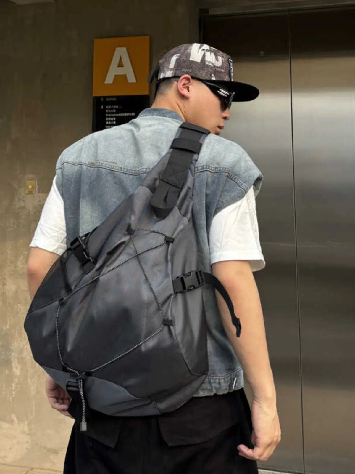 Large Capacity Sports Crossbody Bag