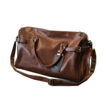 Large Faux Leather Travel Bag