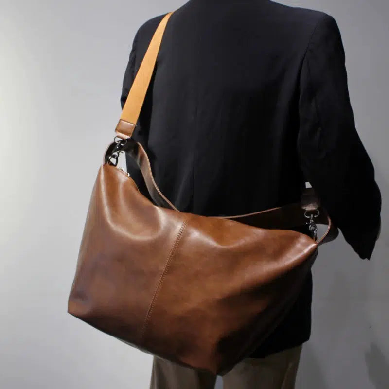 Large Leather Hobo Bag