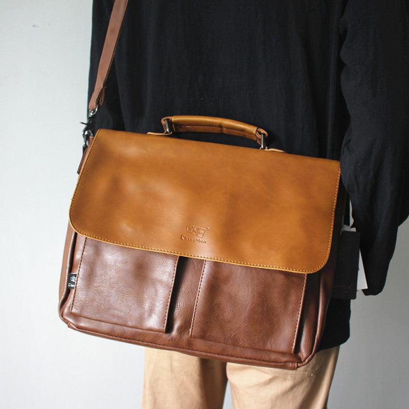 Large Leather Laptop Bag