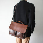 Large Leather Laptop Bag