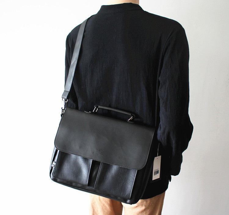 Large Leather Laptop Bag